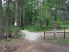 One of several trailheads at the parking area (Cagle)