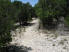 An unshaded section along the Upper canyon Trail