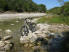 Crossing Denio Creek back to the trailhead