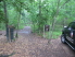 The trailhead at George Mitchell Nature Preserve