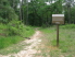 Park Trail begins immediately behind the parking area