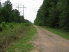 The ranch road leading to Trail Marker 1