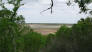 A peek at Lake Somerville from the trail