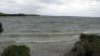 Looking out across Lake Fayette from the side of the trail